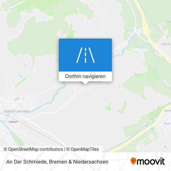 An Der Schmiede Karte