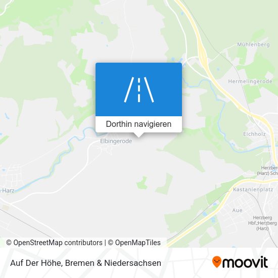 Auf Der Höhe Karte
