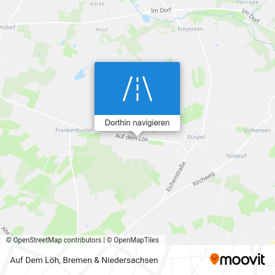 Auf Dem Löh Karte
