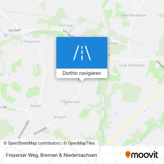 Freyerser Weg Karte