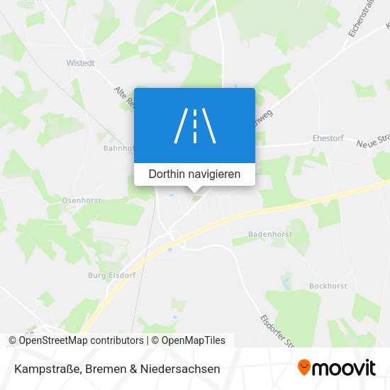 Kampstraße Karte