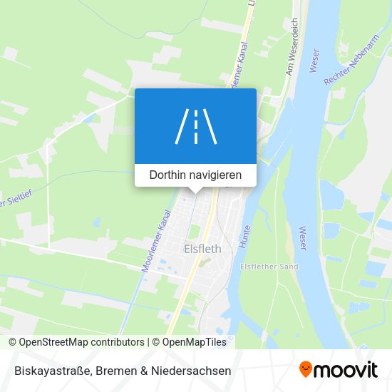 Biskayastraße Karte