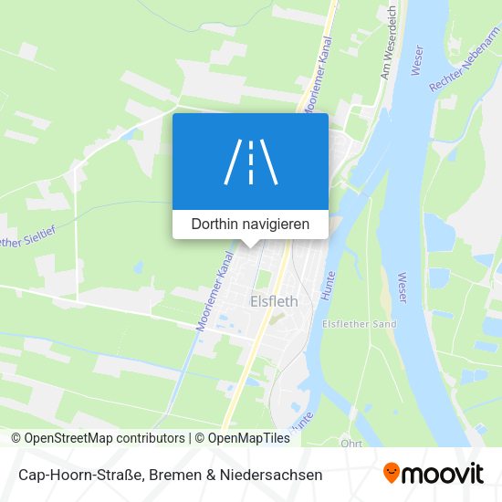 Cap-Hoorn-Straße Karte
