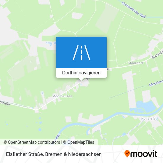 Elsflether Straße Karte
