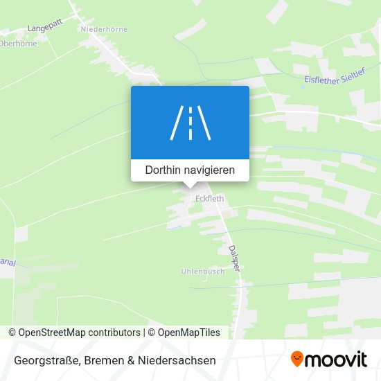 Georgstraße Karte
