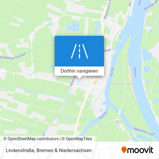 Lindenstraße Karte