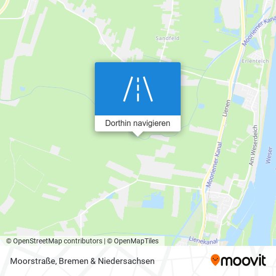 Moorstraße Karte