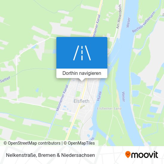Nelkenstraße Karte