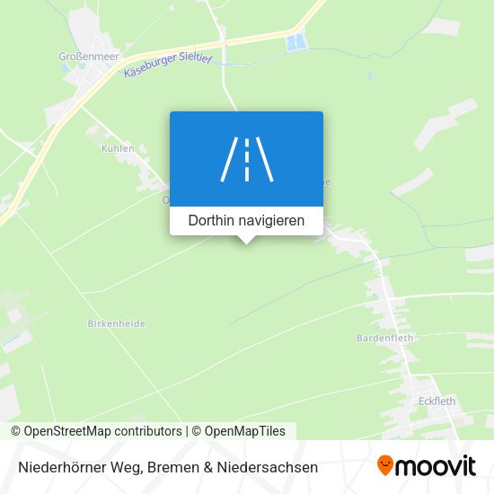 Niederhörner Weg Karte