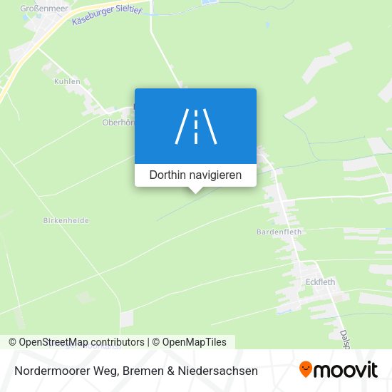 Nordermoorer Weg Karte