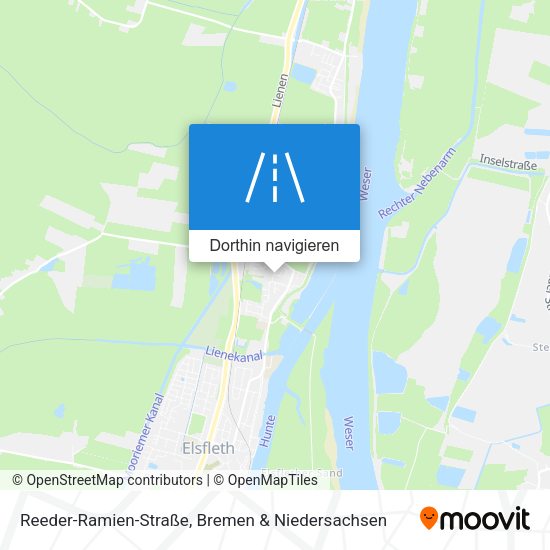 Reeder-Ramien-Straße Karte