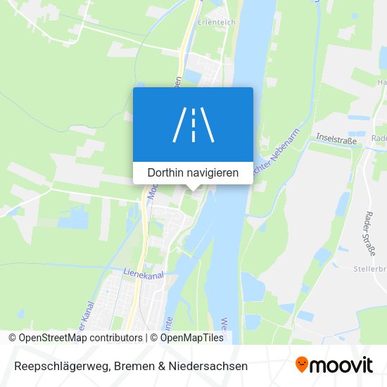 Reepschlägerweg Karte