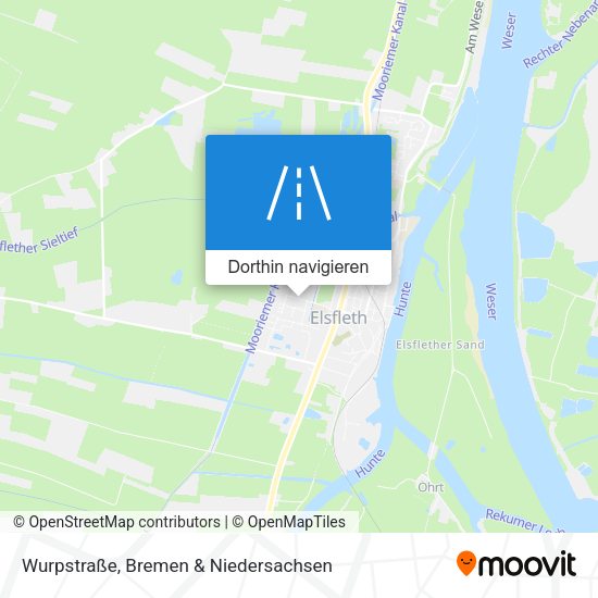 Wurpstraße Karte