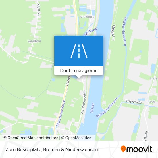 Zum Buschplatz Karte