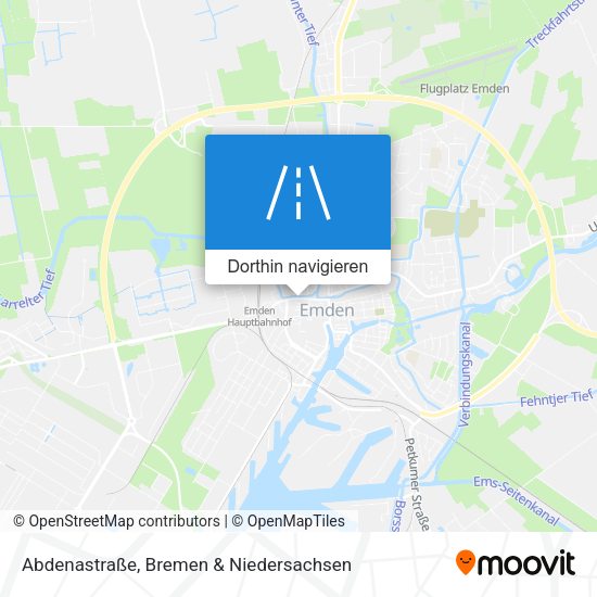 Abdenastraße Karte