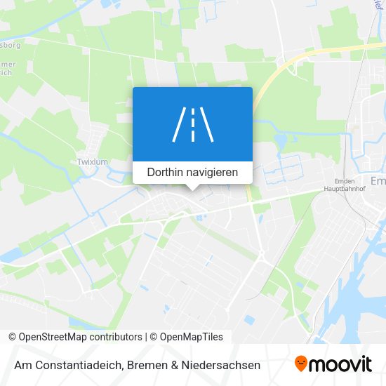 Am Constantiadeich Karte