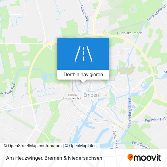 Am Heuzwinger Karte