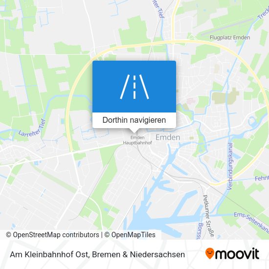 Am Kleinbahnhof Ost Karte