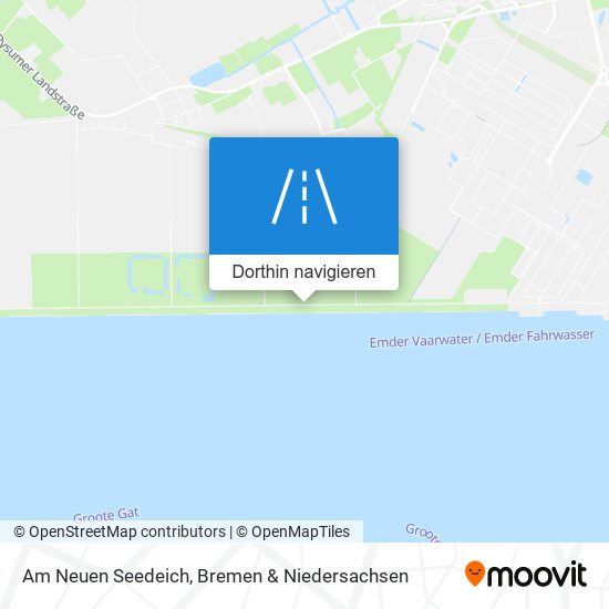 Am Neuen Seedeich Karte