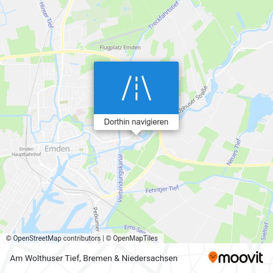 Am Wolthuser Tief Karte