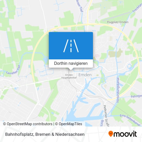 Bahnhofsplatz Karte