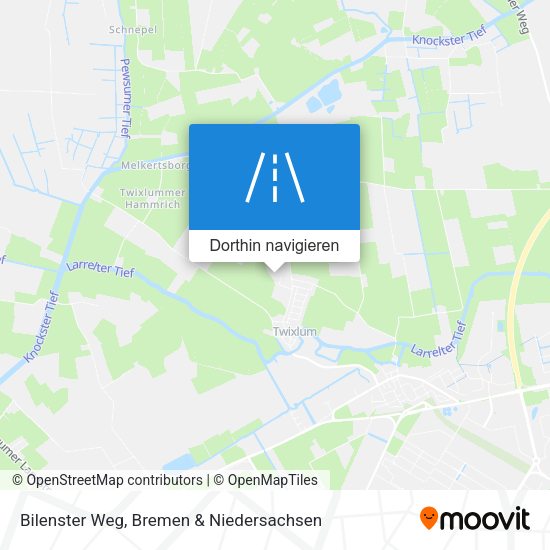 Bilenster Weg Karte