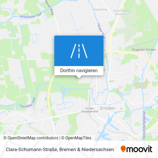 Clara-Schumann-Straße Karte