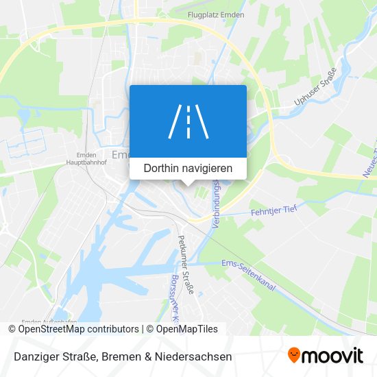 Danziger Straße Karte