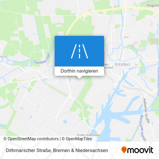 Dithmarscher Straße Karte