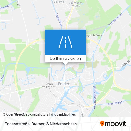 Eggenastraße Karte