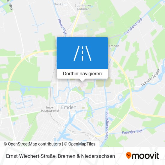 Ernst-Wiechert-Straße Karte