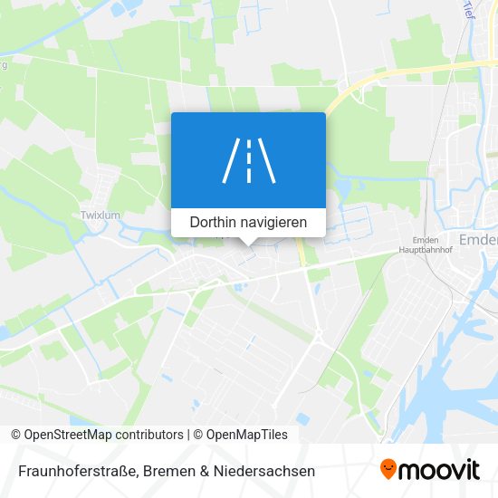Fraunhoferstraße Karte