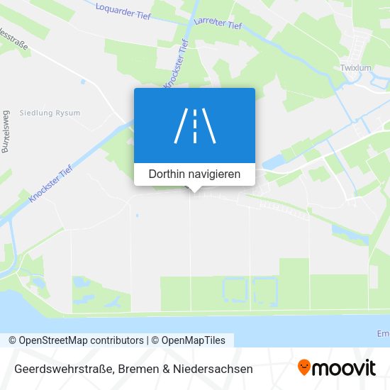 Geerdswehrstraße Karte