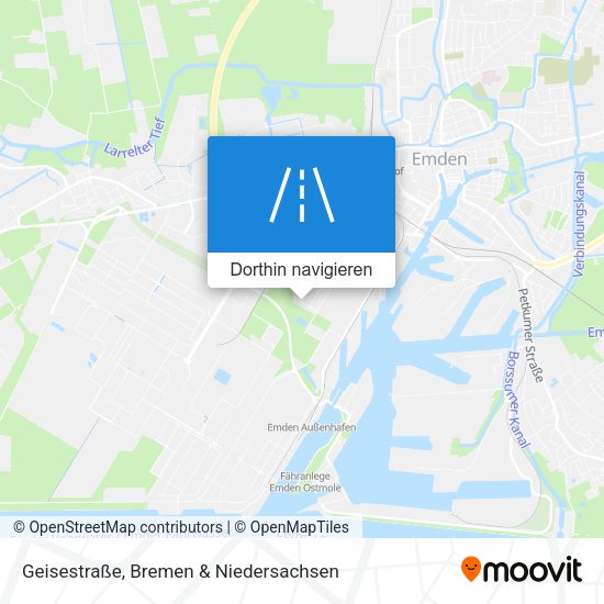 Geisestraße Karte