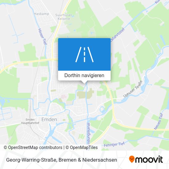 Georg-Warring-Straße Karte