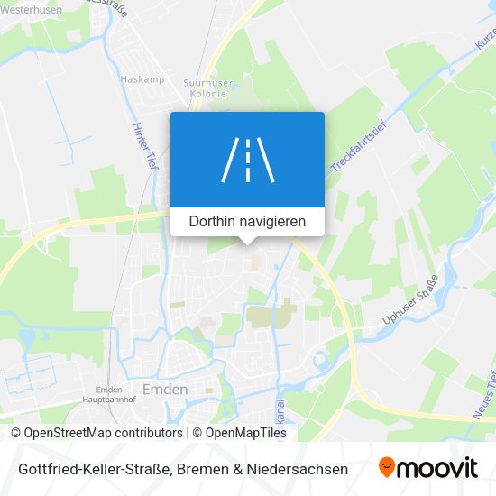 Gottfried-Keller-Straße Karte