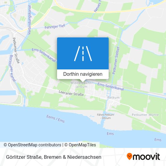 Görlitzer Straße Karte