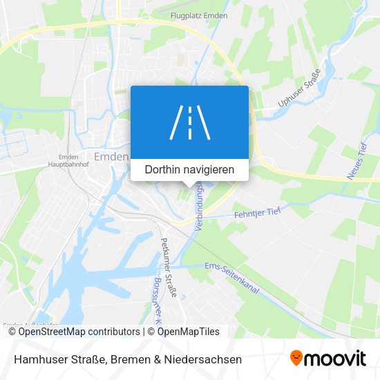 Hamhuser Straße Karte