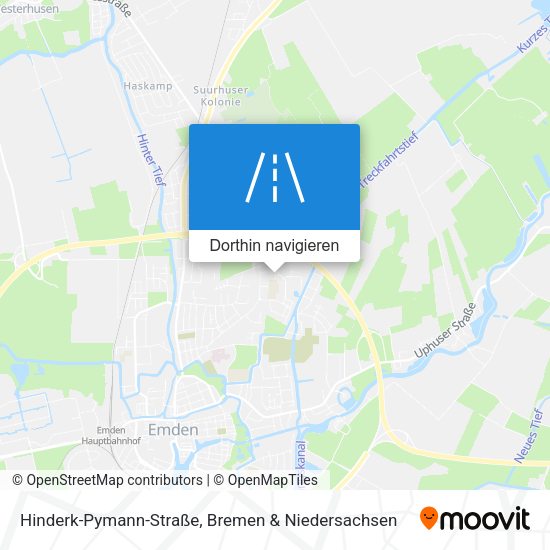 Hinderk-Pymann-Straße Karte