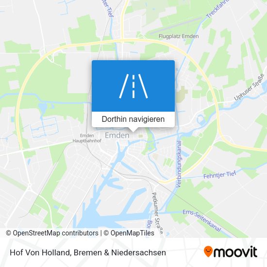 Hof Von Holland Karte
