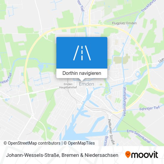 Johann-Wessels-Straße Karte