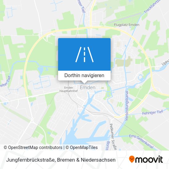 Jungfernbrückstraße Karte