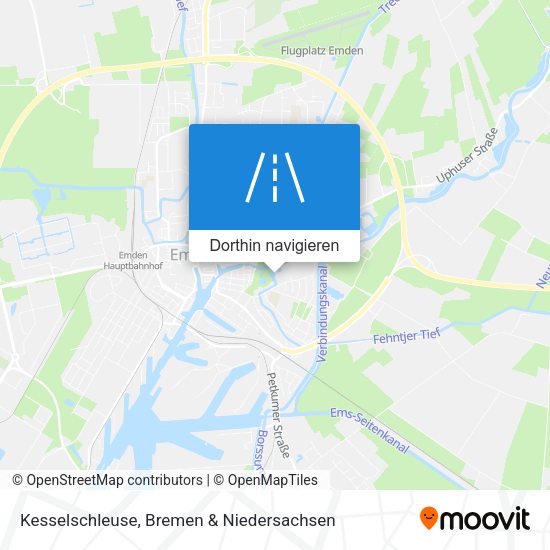 Kesselschleuse Karte