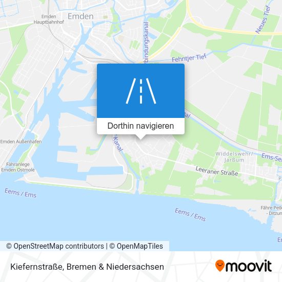Kiefernstraße Karte