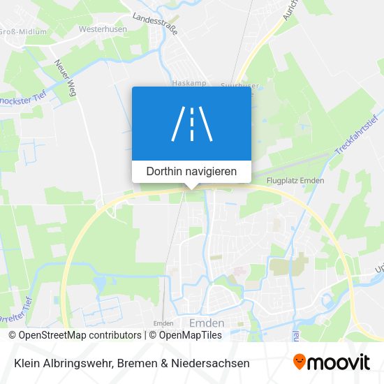 Klein Albringswehr Karte