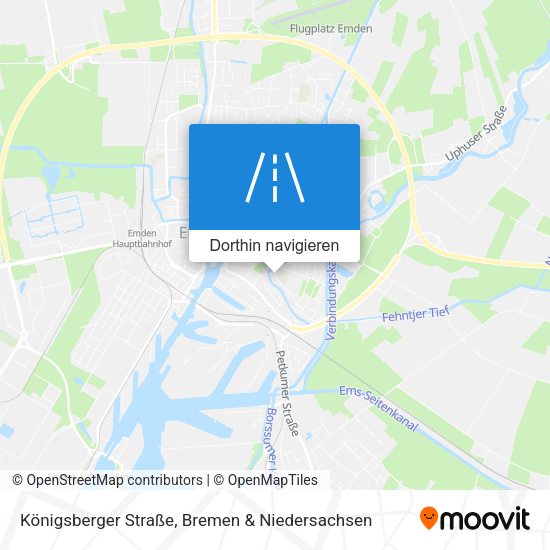 Königsberger Straße Karte