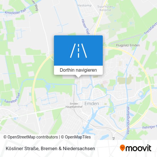 Kösliner Straße Karte