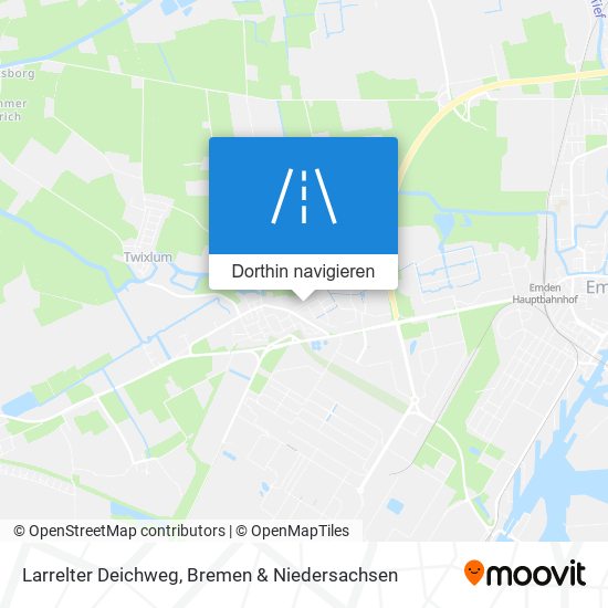 Larrelter Deichweg Karte