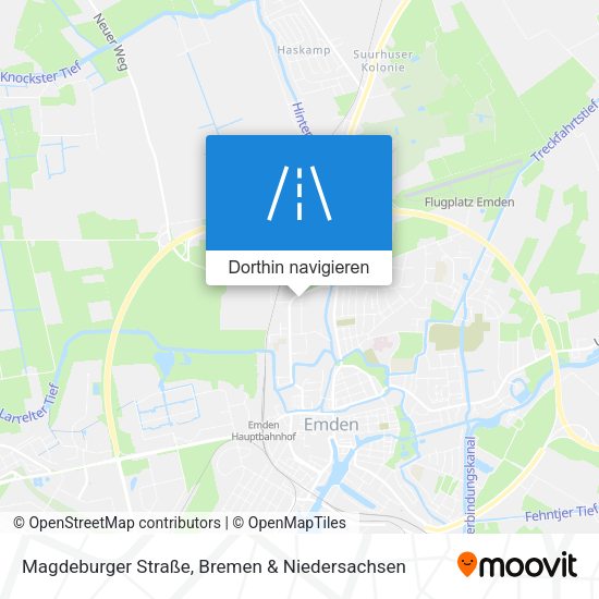 Magdeburger Straße Karte