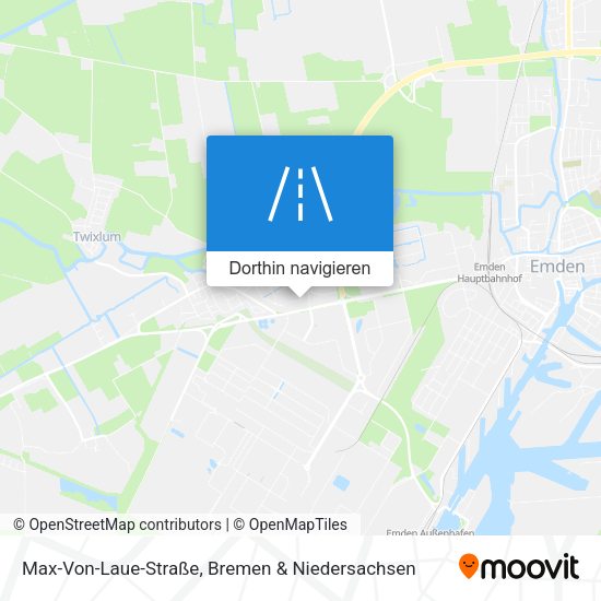 Max-Von-Laue-Straße Karte